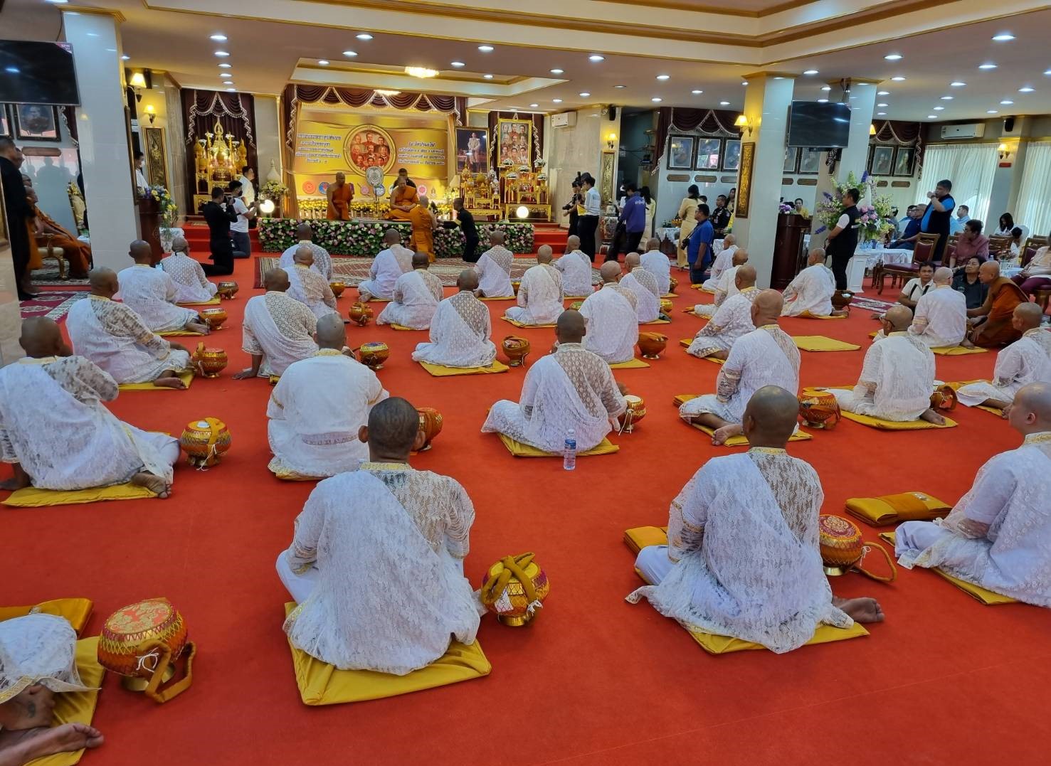 ปราจีนบุรี-บรรพชาอุปสมบท ถวายพระราชกุศลแด่ สมเด็จพระบูรพมหากษัตริยาธิราชเจ้า รัชกาลที่ 1-9