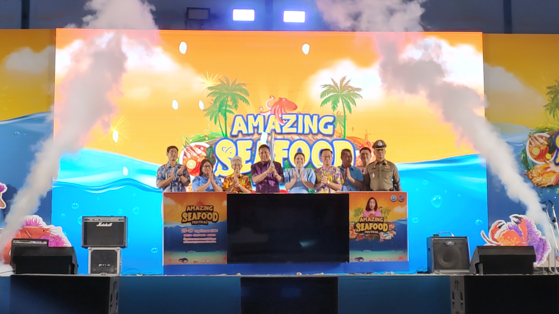 ชลบุรี-ผวจ. เปิดงาน Amazing Seafood Festival 2023 กระตุ้นท่องเที่ยว