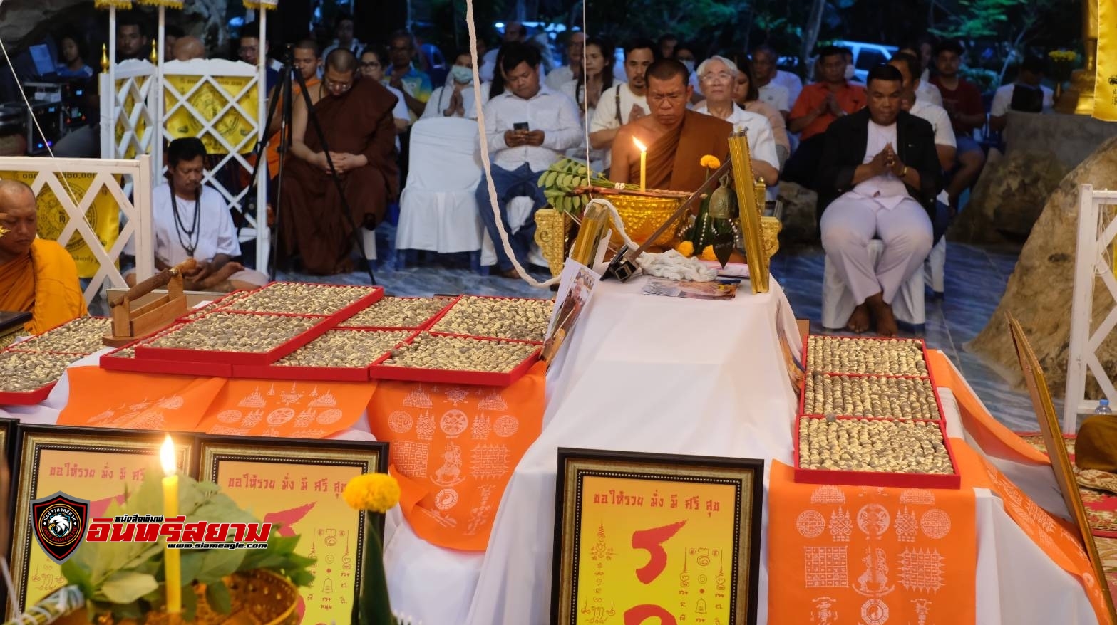 กระบี่-“วัดสิริบรรพตโชคชัย”จัดพิธีพุทธาภิเษก เครื่องรางมงคล “ขนมโค”รุ่นแรก