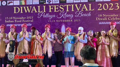 ชลบุรี-จัดงานเทศกาลดิวาลี พัทยา 2023 ริมหาดพัทยาคึกคัก