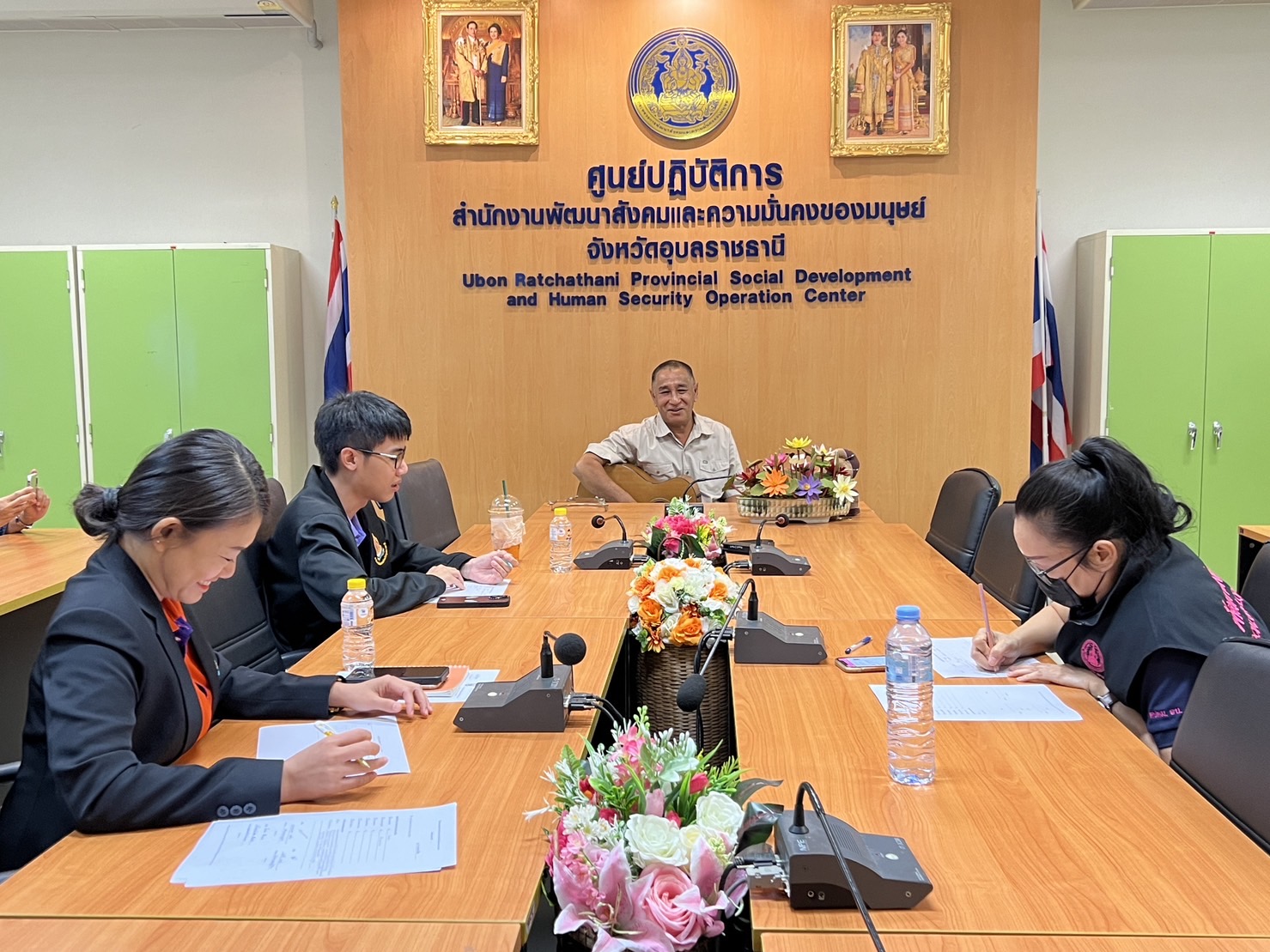 อุบลราชธานี-ประชุมร่วมพิจารณาความสามารถของผู้ขอมีบัตรประจำตัวผู้แสดงความสามารถ