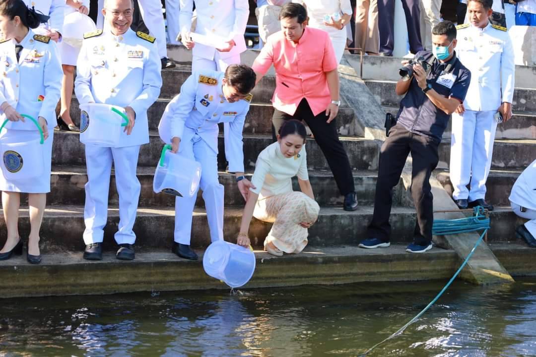 อยุธยา-ปล่อยพันธุ์ปลา ตักบาตรพระสงฆ์ เฉลิมพระเกียรติสมเด็จพระเจ้าลูกเธอ เจ้าฟ้าพัชรกิติยาภาฯ