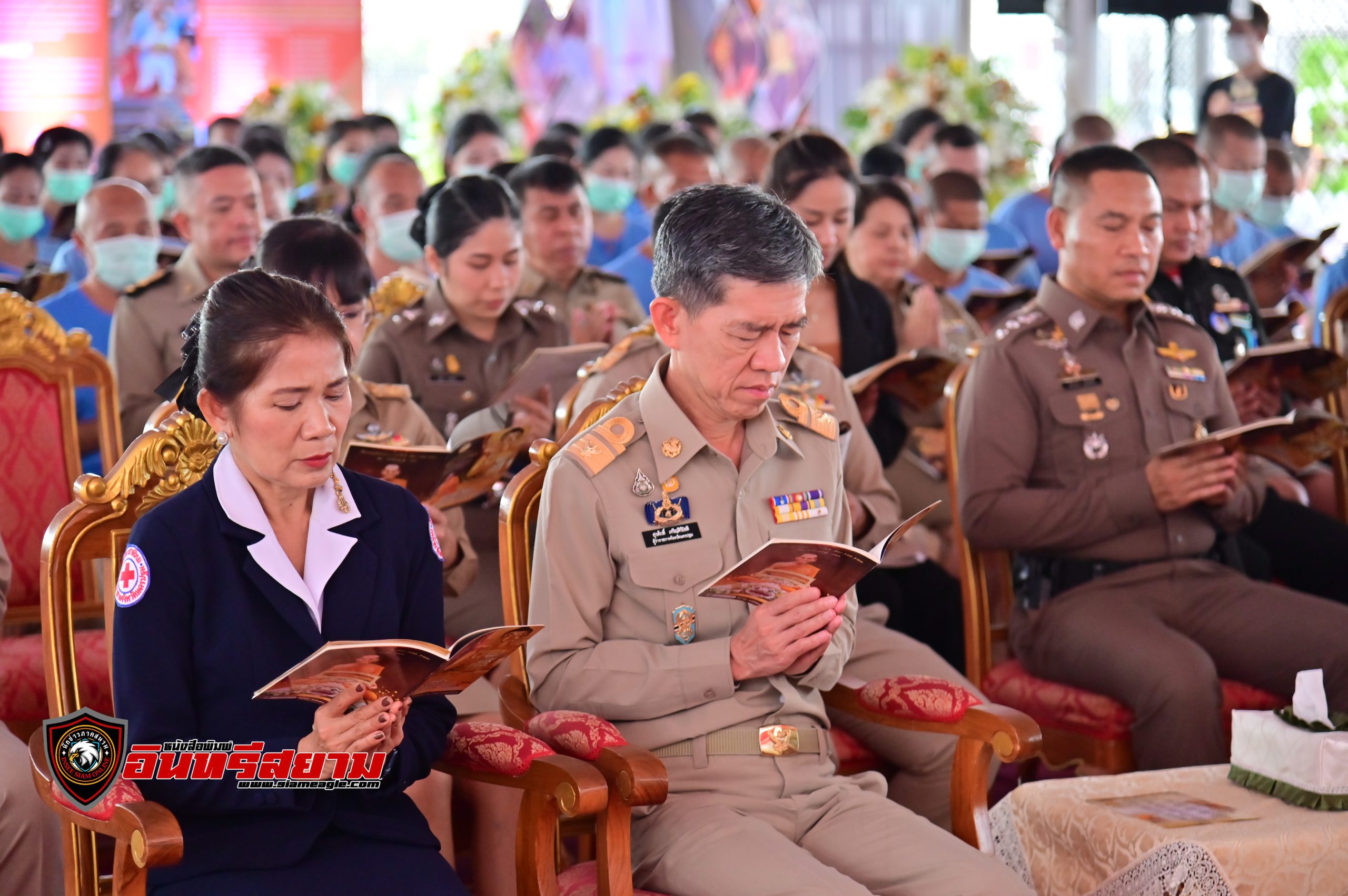 เรือนจำกลางนครปฐม จัดพิธีเจริญพระพุทธมนต์แด่ สมเด็จพระเจ้าลูกเธอ เจ้าฟ้าพัชรกิติยาภาฯ