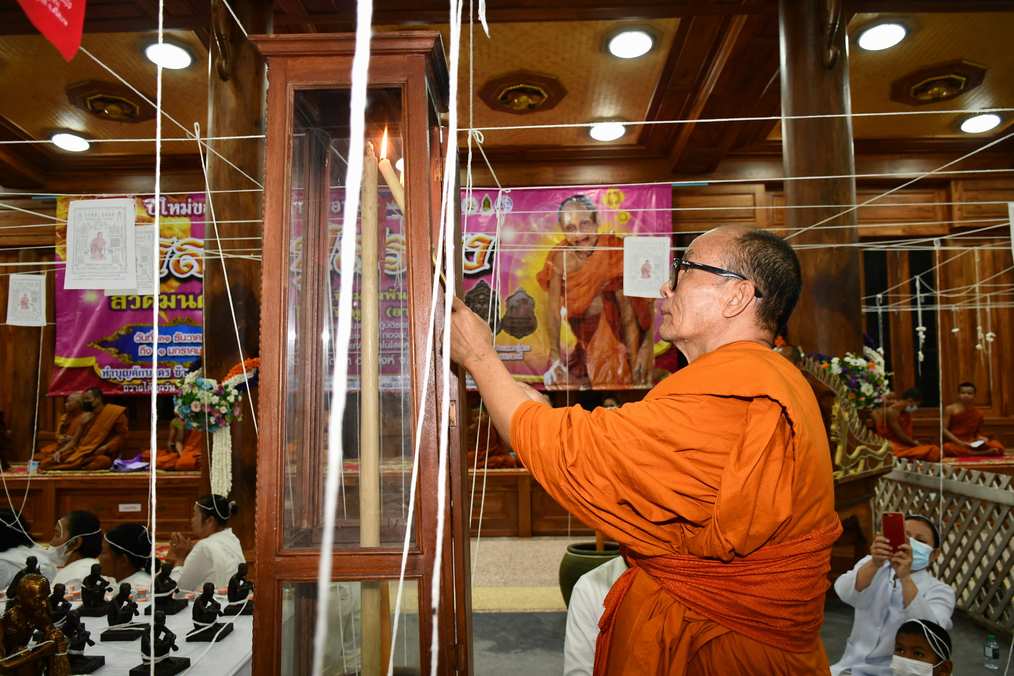 ศรีสะเกษ-วัดไพรพัฒนาเชิญร่วมพิธีสวดมนต์ข้ามปีเชื่อมสัมพันธ์ไทย – กัมพูชา และตักบาตรสองแผ่นดิน 2567