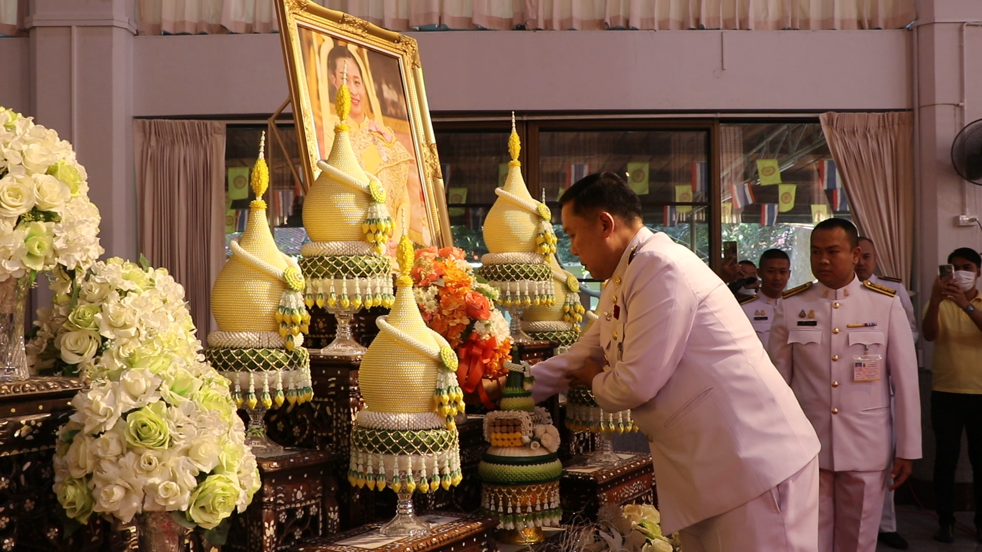 สิงห์บุรี-จัดพิธีเจริญพระพุทธมนต์เฉลิมพระเกียรติสมเด็จพระเจ้าลูกเธอ เจ้าฟ้าพัชรกิติยาภาฯ