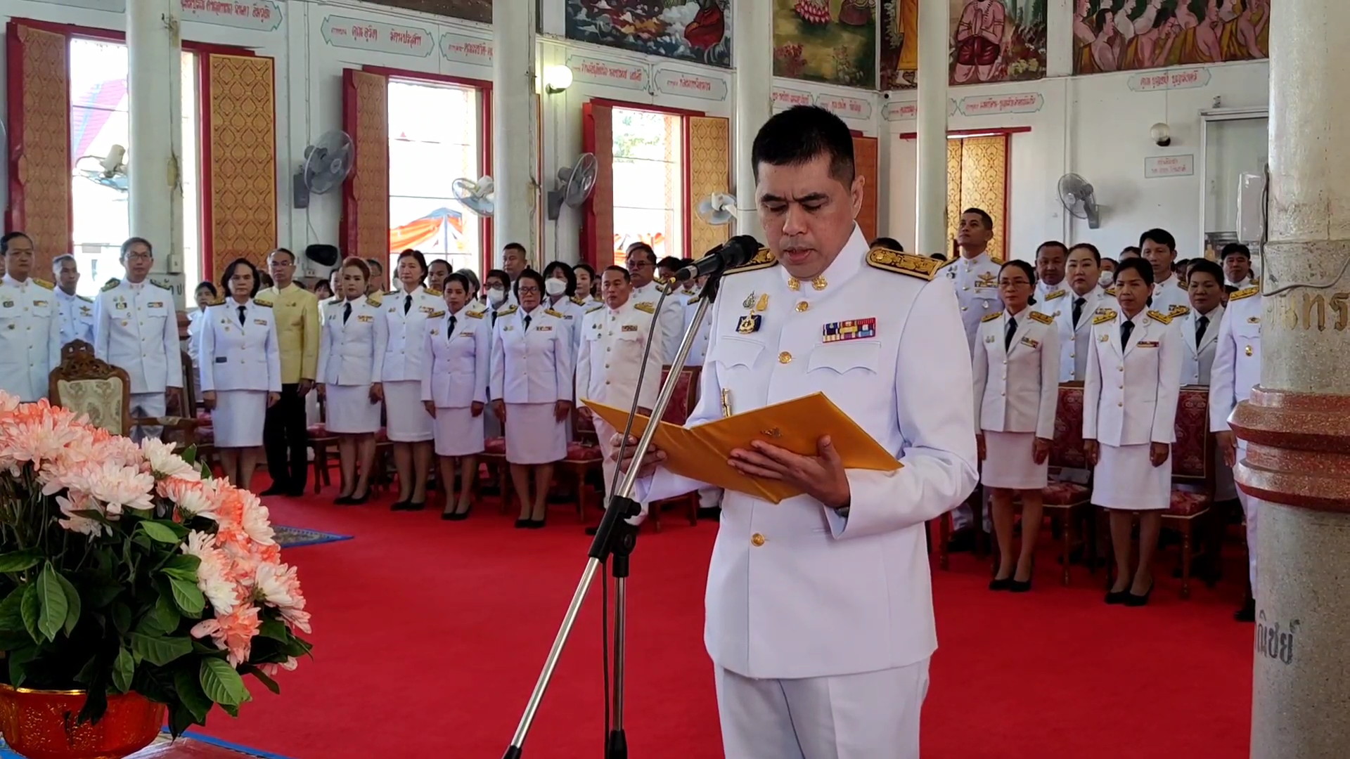 ศรีสะเกษ-เจริญพระพุทธมนต์ เฉลิมพระเกียรติเจ้าฟ้าสิริวัณณวรี นารีรัตนราชกัญญา เนื่องในโอกาสวันคล้ายวันวันประสูติ