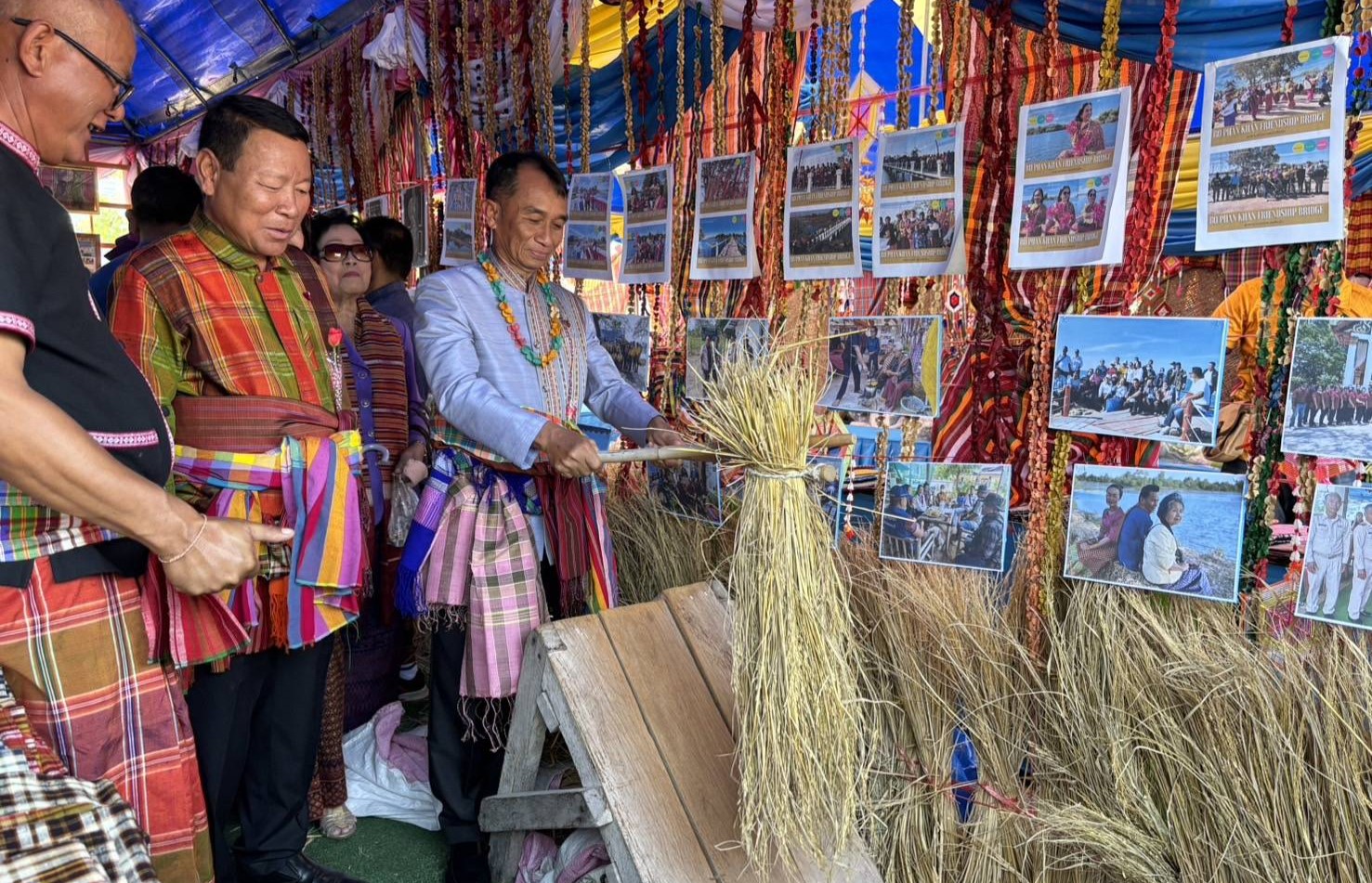 ร้อยเอ็ด-อ.สุวรรณภูมิ จัดประเพณีบุญคูนลานสู่ขวัญข้าว ประจำปี 2567 สืบสาน ฮีตสิบสอง คองสิบสี่ประเพณี อิสาน