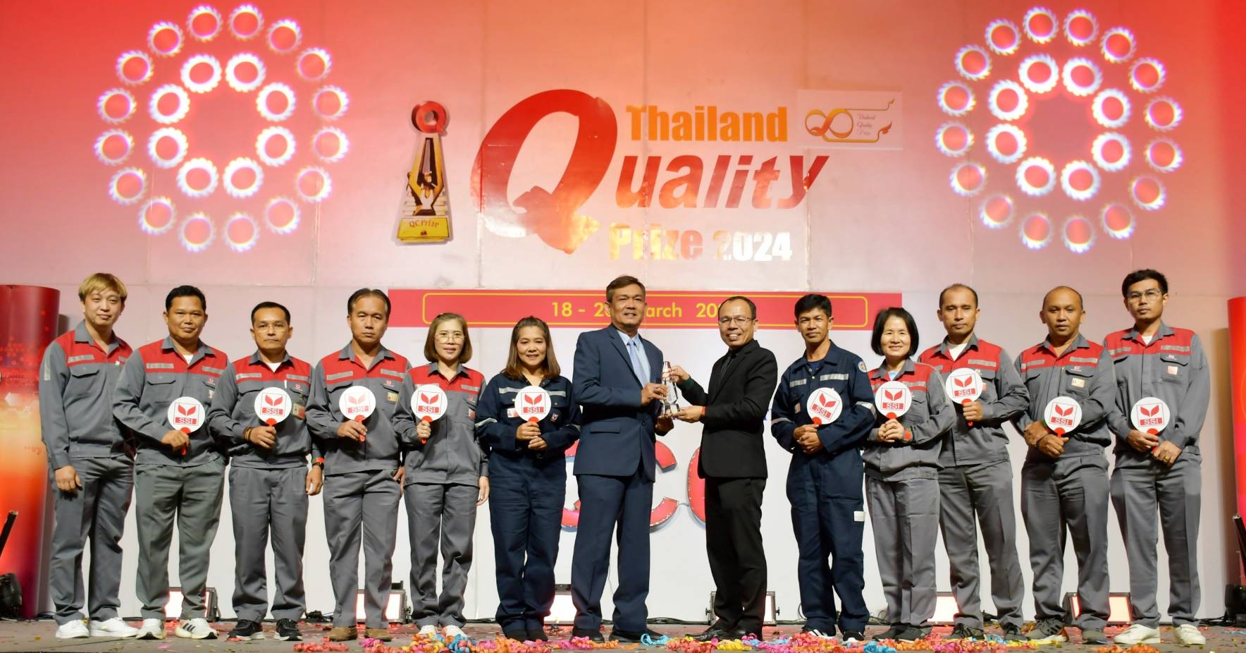 ประจวบคีรีขันธ์-กลุ่มเหล็กสหวิริยา ย้ำความเป็นผู้นำนวัตกรรมเหล็ก 2 ผลงาน QCC คว้ารางวัล Thailand Quality Prize 2024