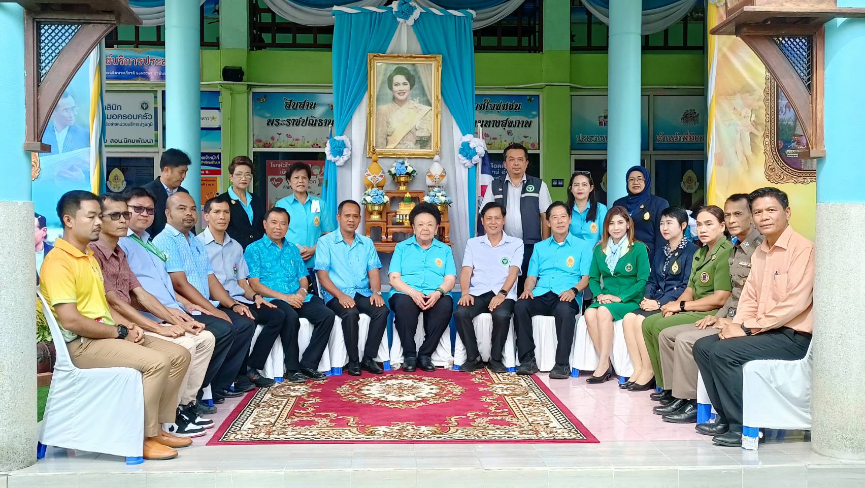 สตูล-มูลนิธิพัฒนาสถานีอนามัยเฉลิมพระเกียรติ 60 พรรษา นวมินทราชินี ลงพื้นที่ตรวจเยี่ยมสถานีอนามัยเฉลิมพระเกียรติฯ