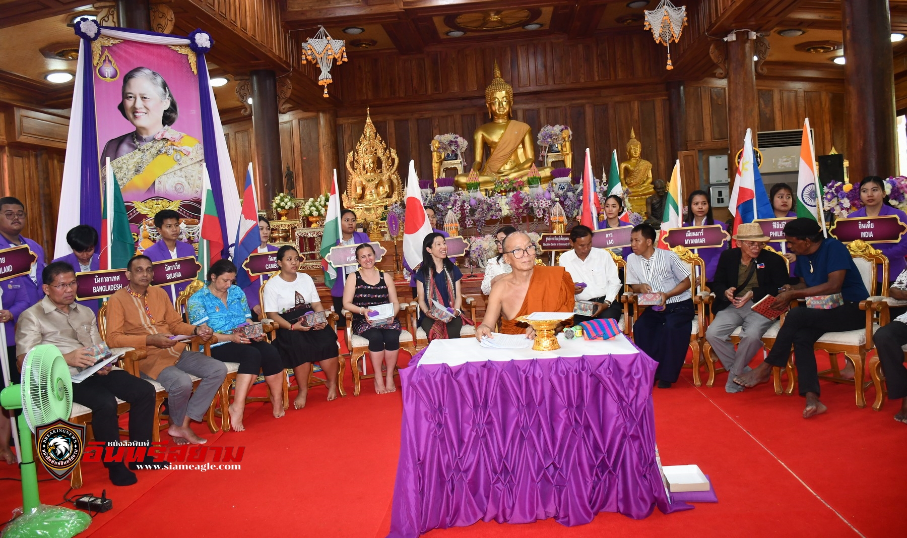 ศรีสะเกษ-หลวงพุฒร่วมกับ 10 ชาติ ลงนามบันทึกข้อตกลงแลกเปลี่ยนศิลปะวัฒนธรรมพื้นบ้านนานาชาติ