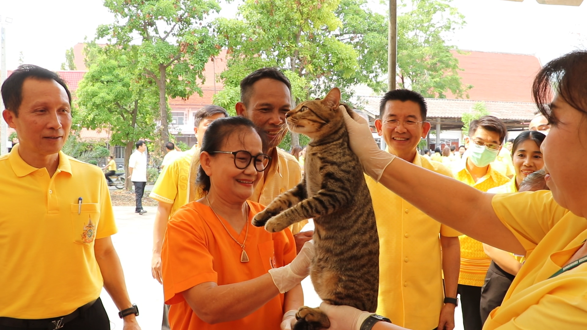 สิงห์บุรี-จัดกิจกรรมสัตว์ปลอดโรค เฉลิมพระเกียรติพระบาทสมเด็จพระเจ้าอยู่หัว