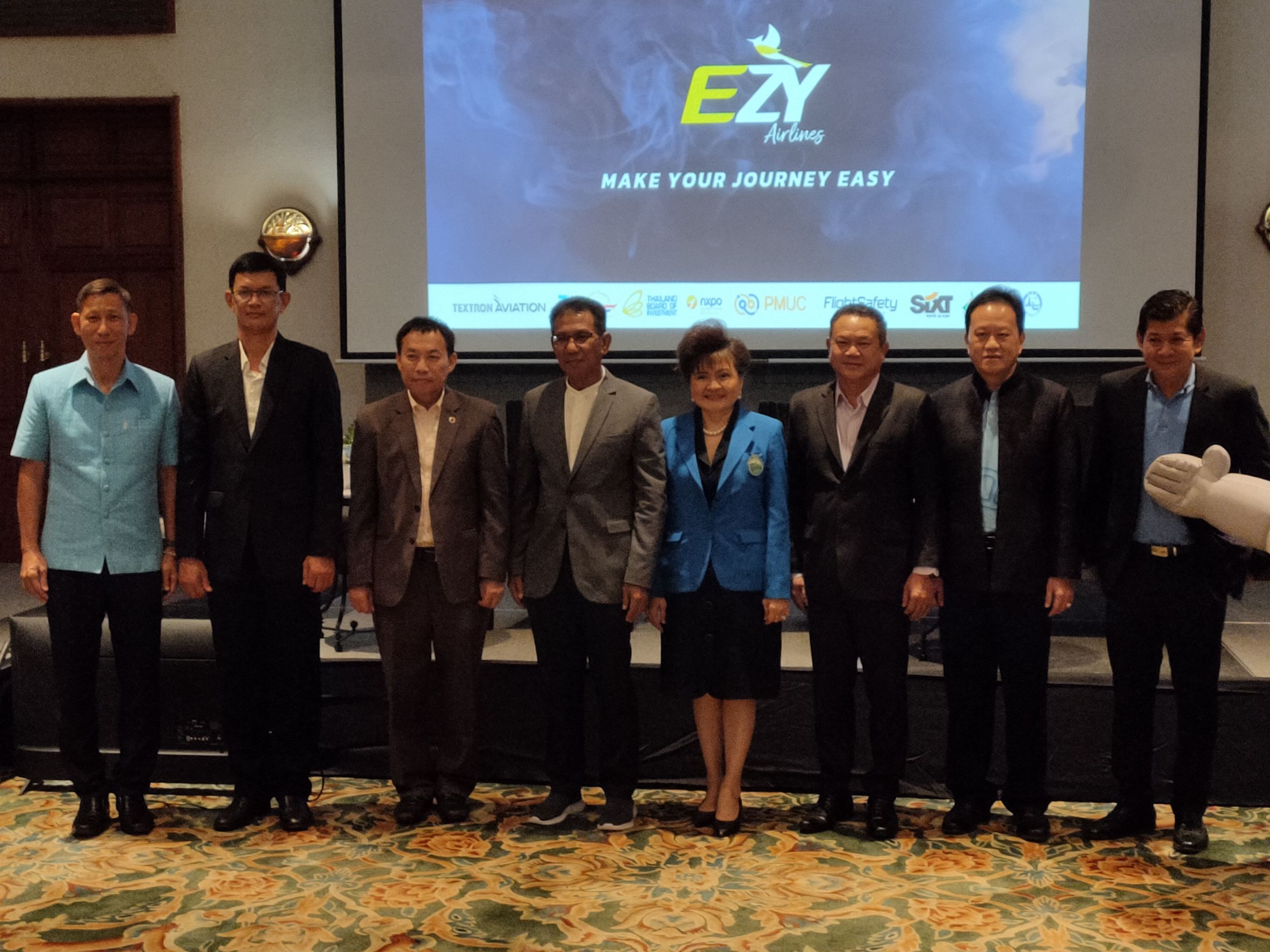 ประจวบคีรีขันธ์-เปิดสายการบินเช่า” EZY Airlines ” อีซี่แอร์ไลน์ ที่เมืองหัวหิน