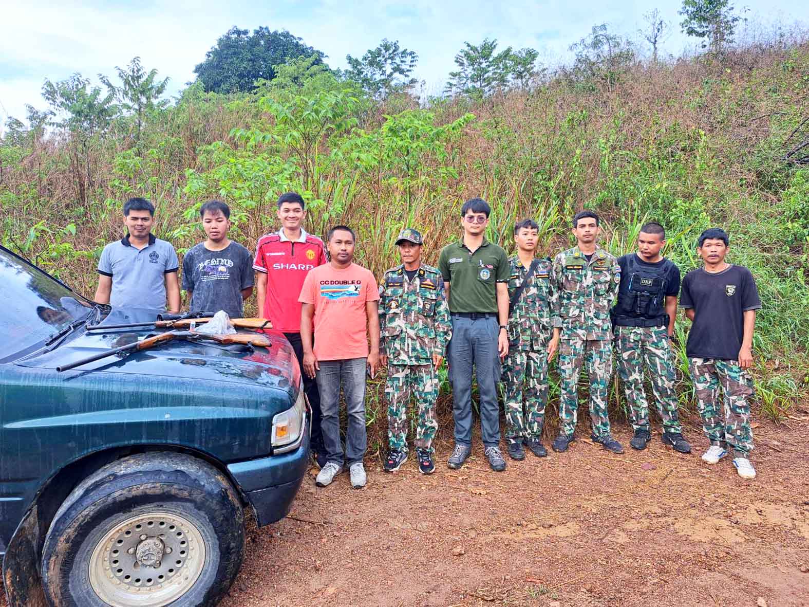 ประจวบคีรีขันธ์-อช.กุยบุรี รวบหนุ่มถือปืนเข้าไปล่าสัตว์ในเขตอุทยานฯ
