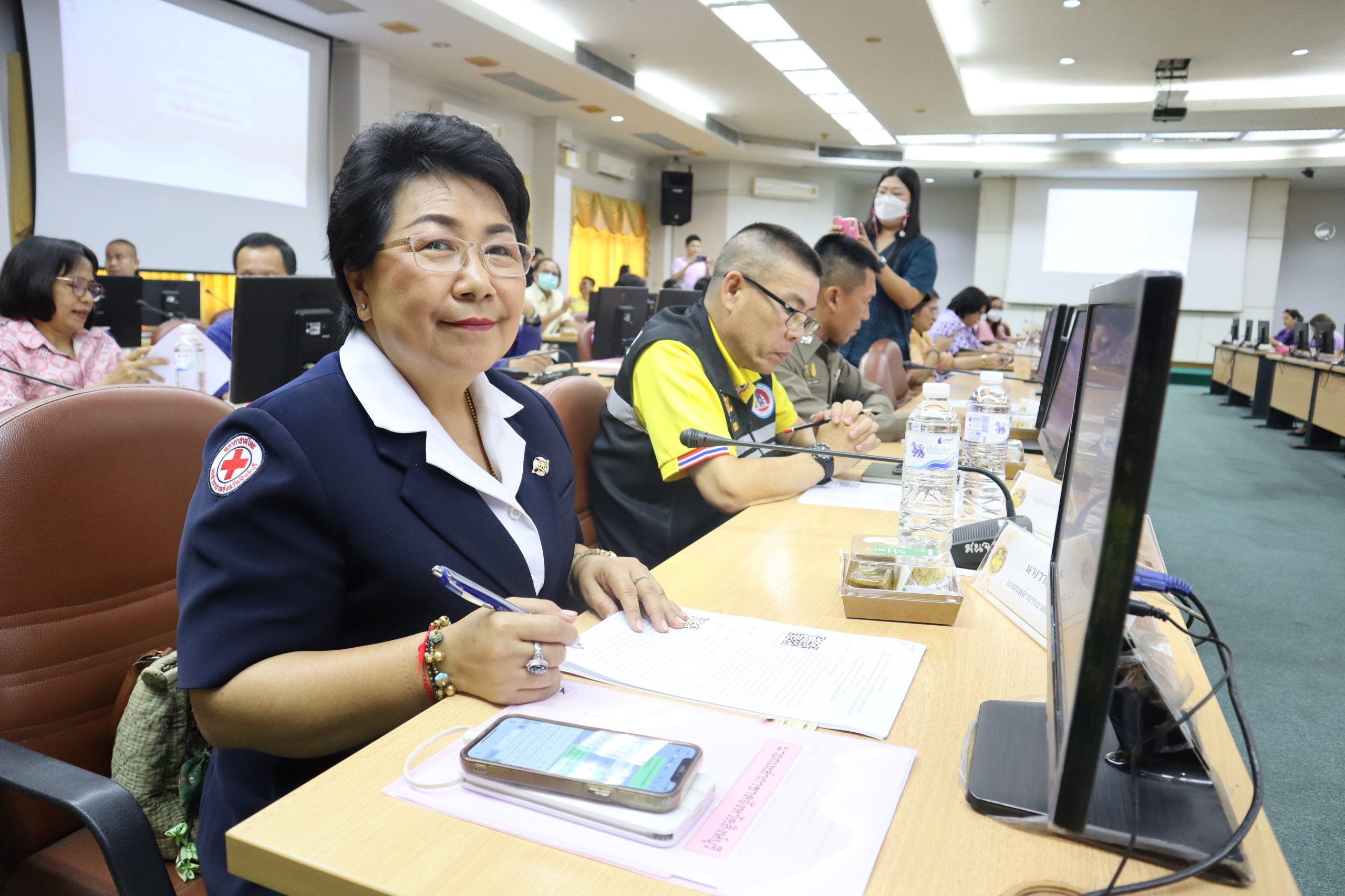 สิงห์บุรี-ประชุมคณะกรรมการดำเนินโครงการบรรพชาอุปสมบท เฉลิมพระเกียรติฯ