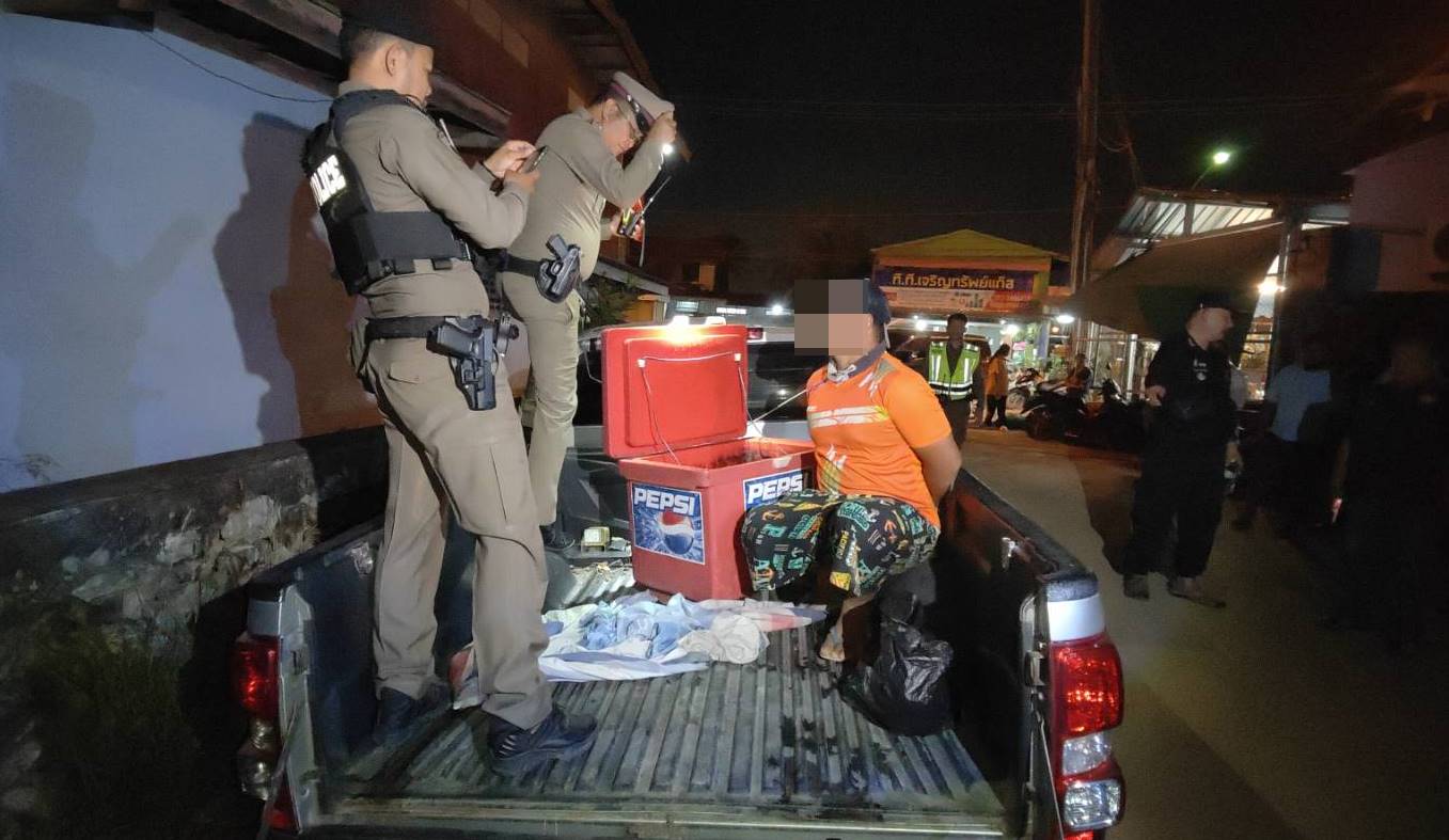 ชลบุรี-ผู้การฯจับเอง..!!ขายน้ำกระท่อมและยาสูบ มอมเมาเยาวชน