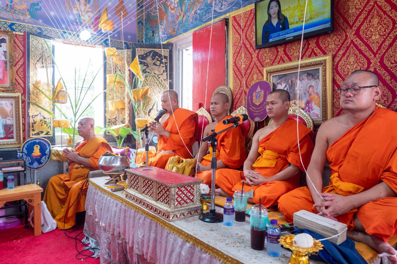 นครนายก-วัดธรรมปัญญา สวดมหาพุทธาภิเษก หลวงพ่อเสาร์ 5