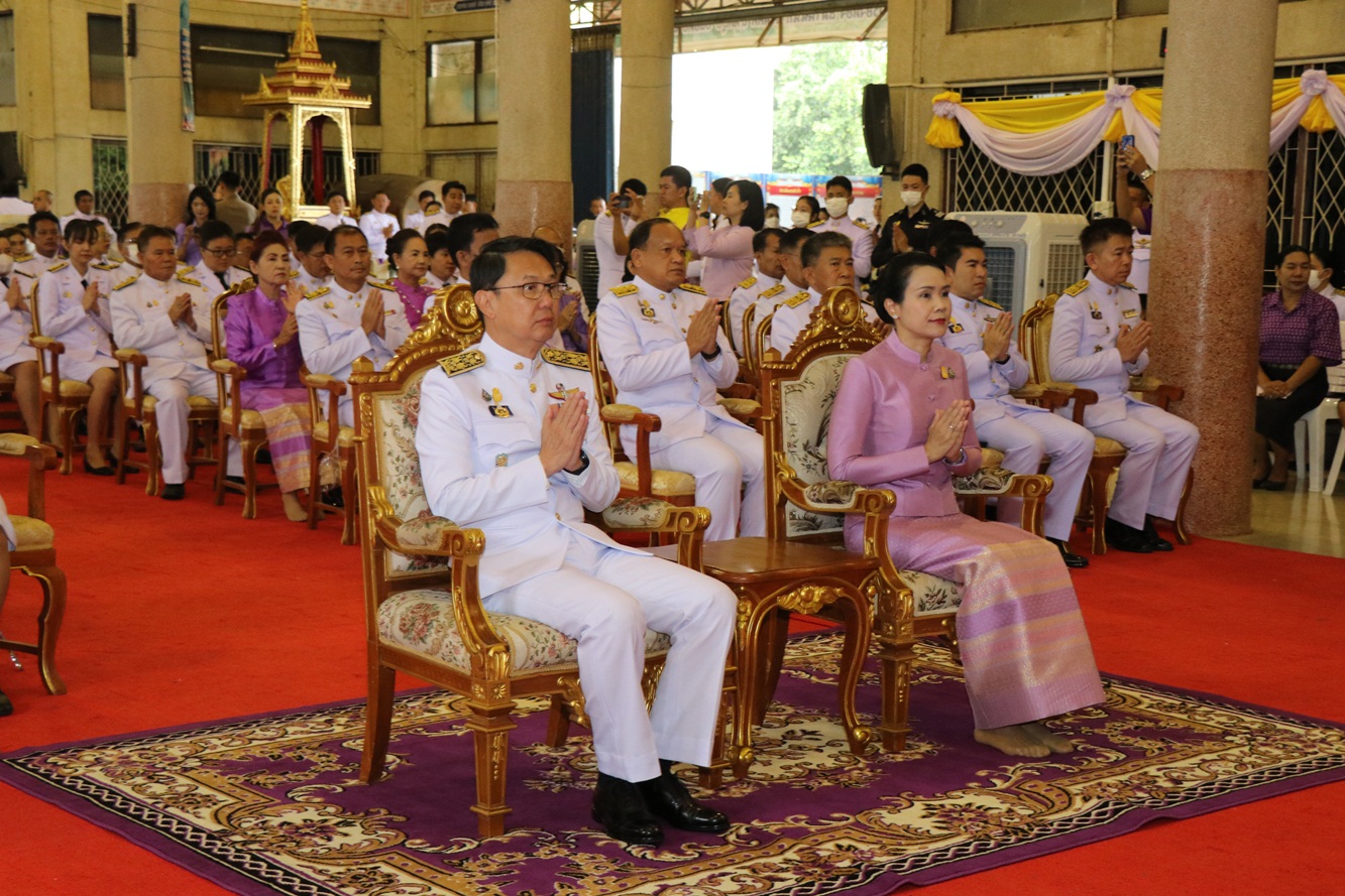 กาญจนบุรี-จัดพิธีทางศาสนามหามงคล เฉลิมพระเกียรติสมเด็จพระนางเจ้าฯ พระบรมราชินี