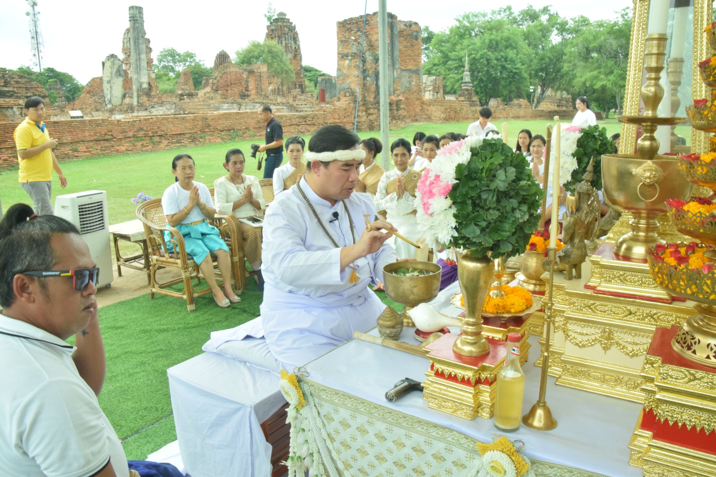 อยุธยา-บวงสรวงไหว้ครู ลิเกเตรียมเปิดงานมหกรรมลิเกฯ