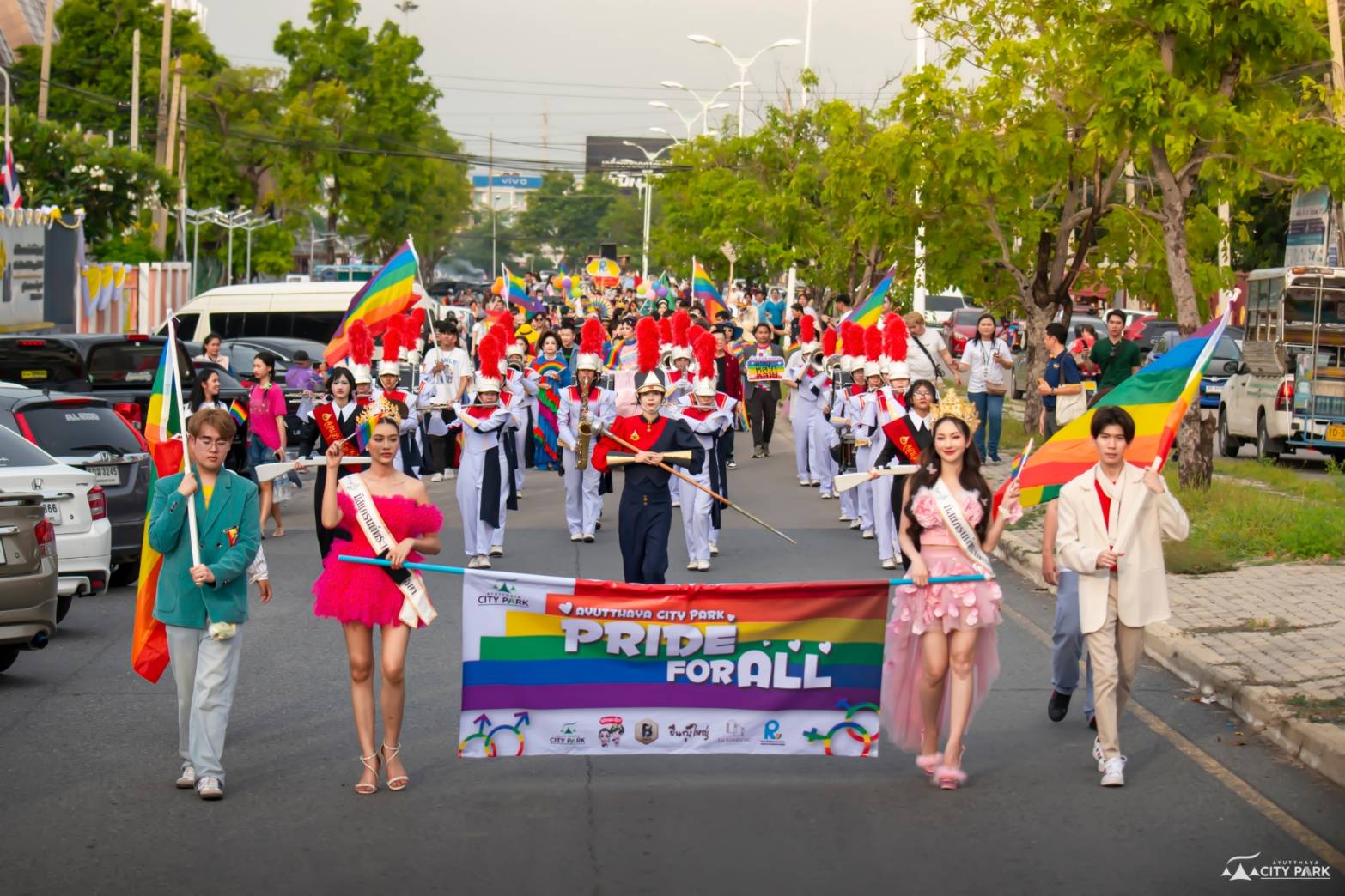 อยุธยา-รวมพลังแห่งความเท่าเทียม ฉลองส่งท้ายเดือนไพร์ด สุดอลังการที่อยุธยาซิตี้พาร์ค