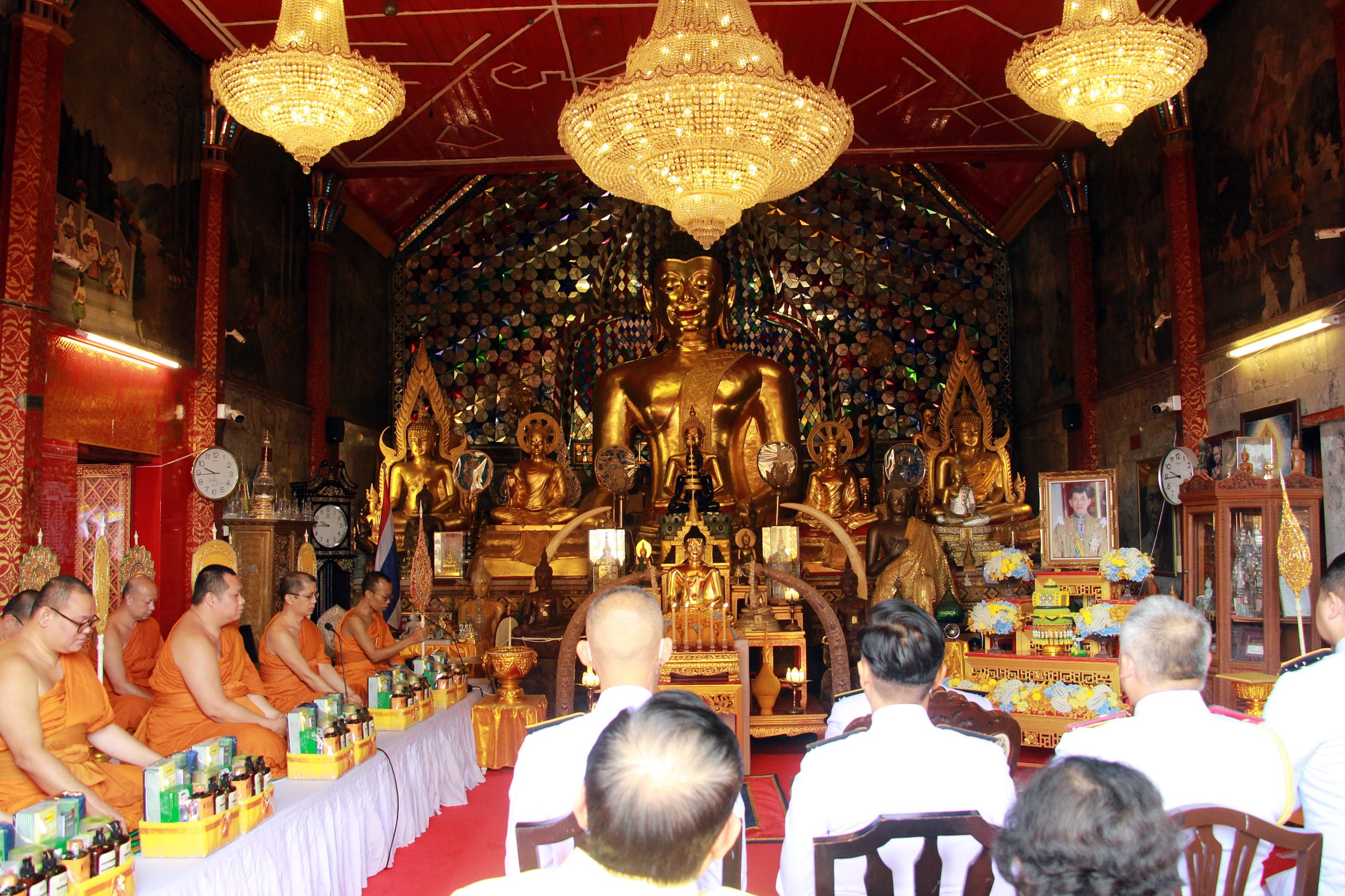 เชียงใหม่-วัดพระธาตุดอยสุเทพฯ จัดพิธีเจริญพระพุทธมนต์สมโภชพระบรมธาตุดอยสุเทพ