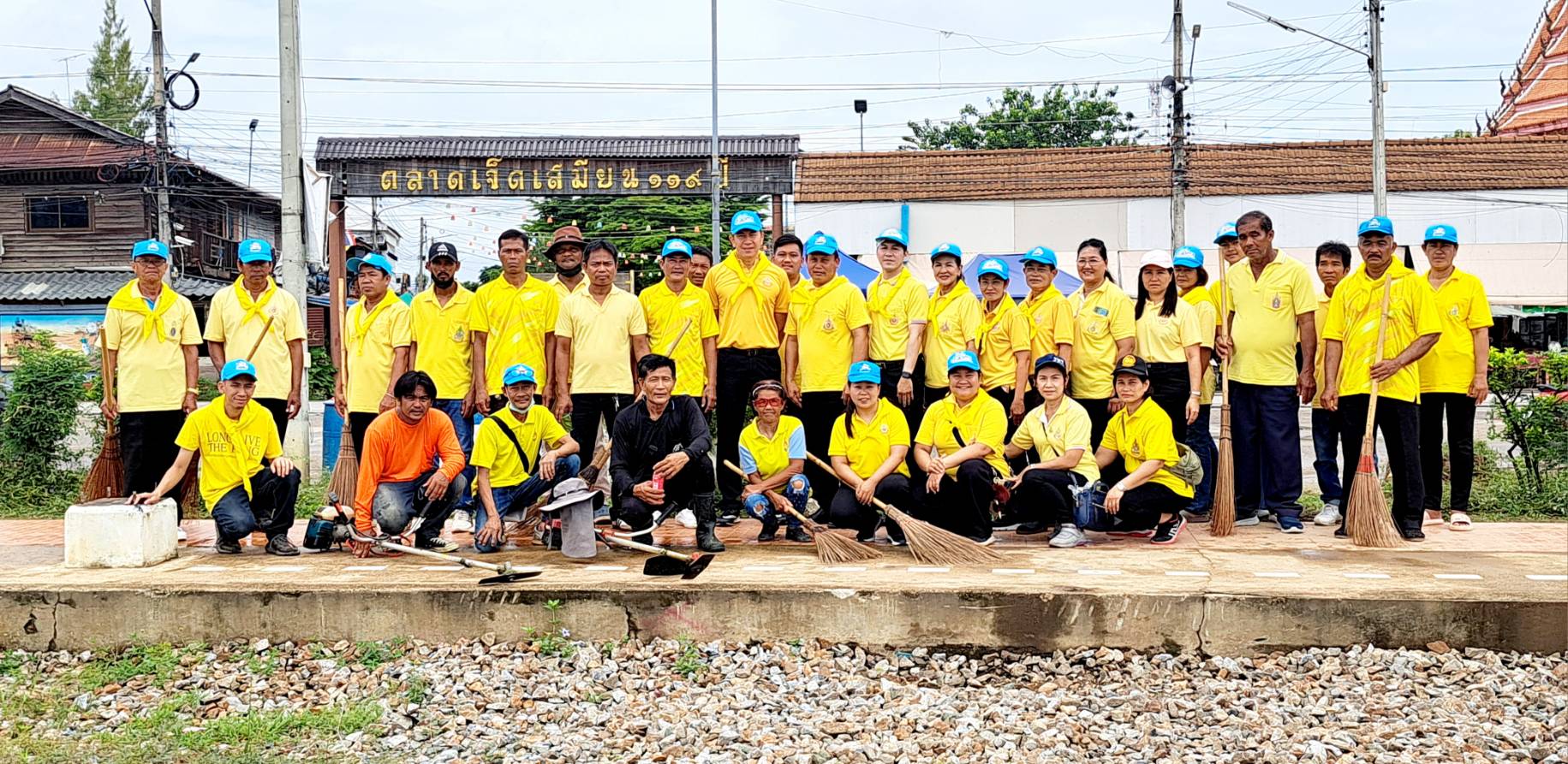 ราชบุรี-อำเภอโพธารามจัดพิธีเฉลิมพระเกียรติพระบาทสมเด็จพระเจ้าอยู่หัวฯ