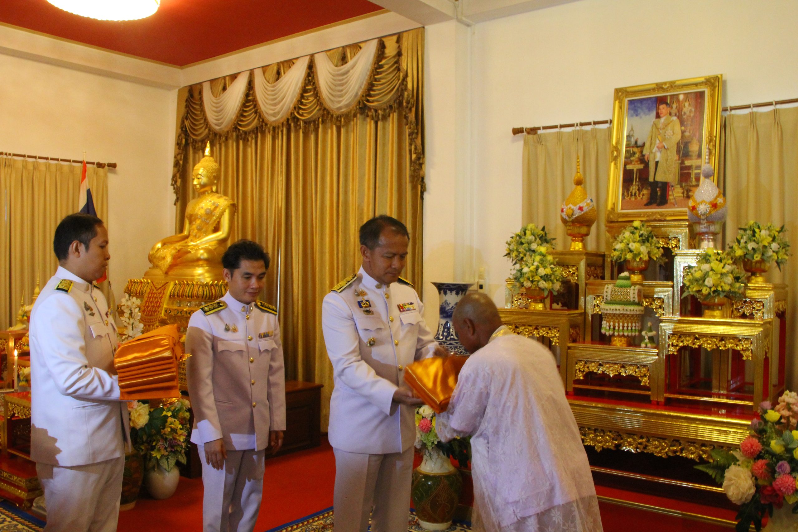 ร้อยเอ็ด-จัดพิธีบรรพชาอุปสมบทเฉลิมพระเกียรติฯ