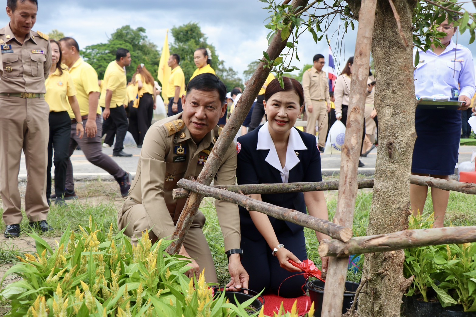 เชียงใหม่-จัดพิธีปล่อยพันธุ์สัตว์น้ำและปลูกต้นไม้เฉลิมพระเกียรติฯ