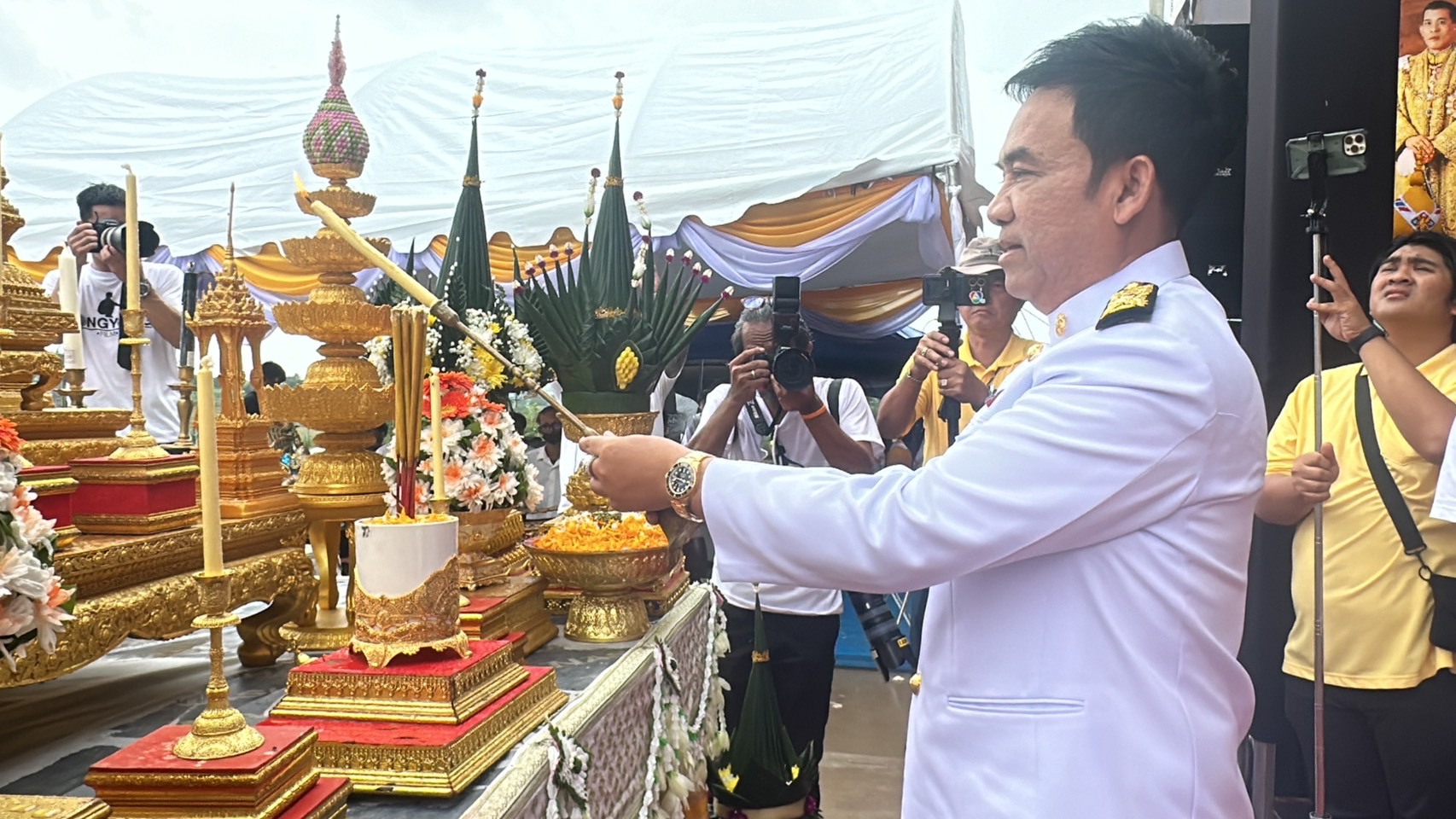 ระยอง-อบต.มาบยางพร จัดงานเฉลิมพระเกียรติพระบาทสมเด็จพระเจ้าอยู่หัวฯ