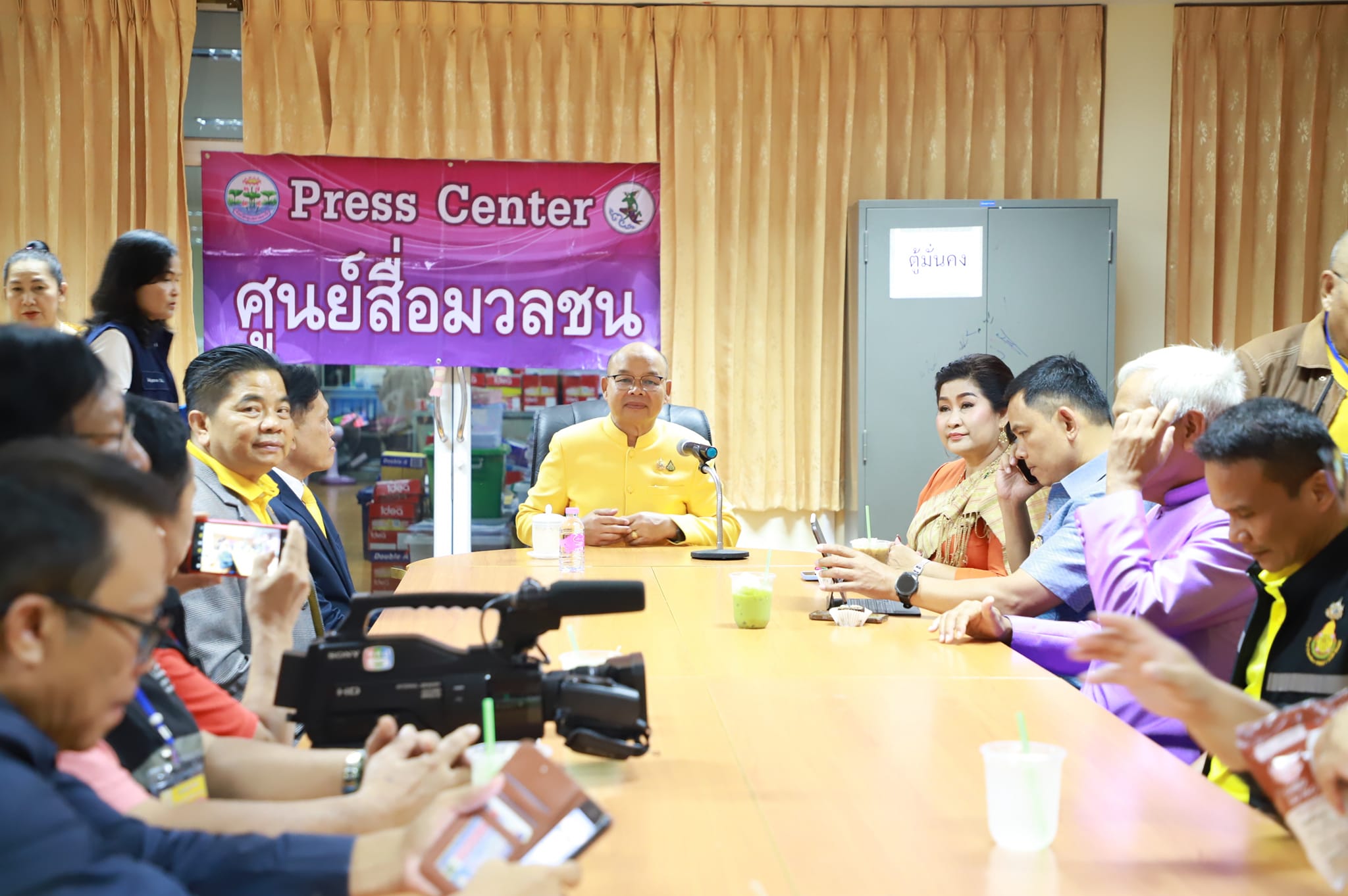 อุบลราชธานี-เปิดศูนย์สื่อมวลชน (Press Center) การจัดงานประเพณีแห่เทียนพรรษา