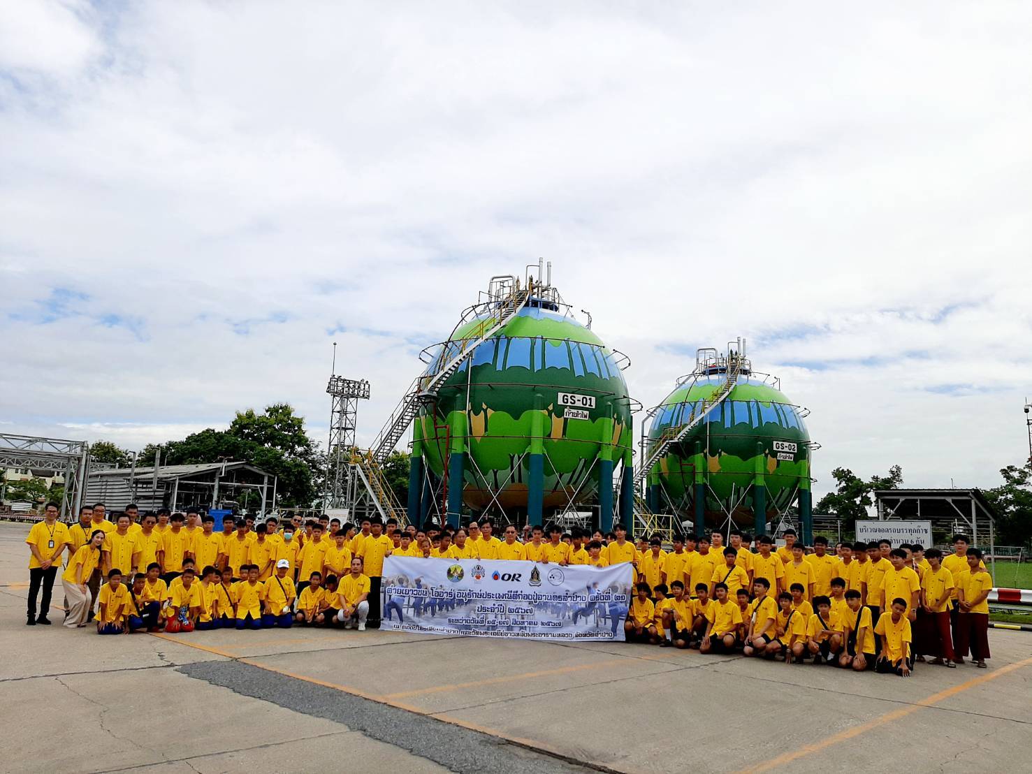 ลำปาง-OR ร่วมส่งเสริม “โครงการค่ายเยาวชน โออาร์ อนุรักษ์ประเพณีตีก๋องปู่จานครลำปาง”