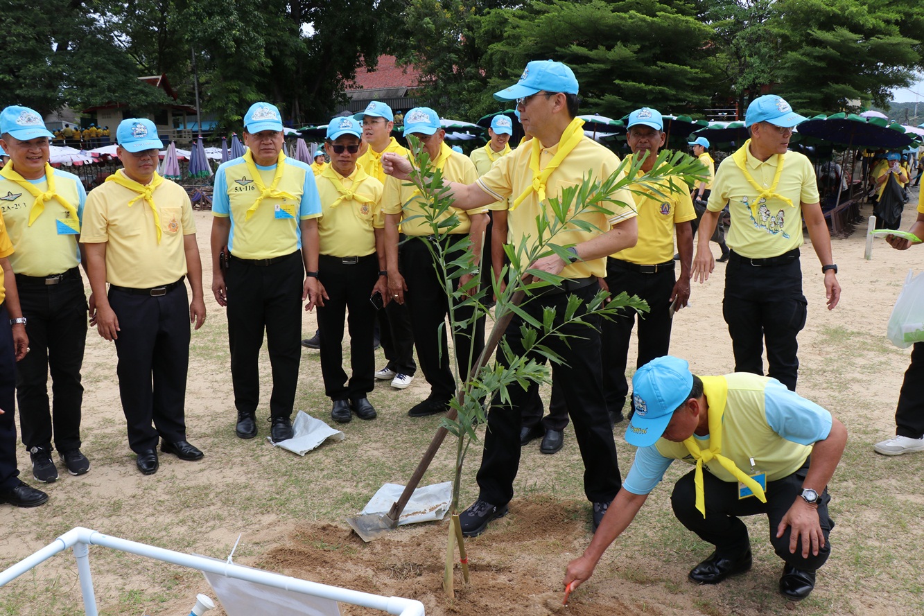 กาญจนบุรี-จัดกิจกรรมจิตอาสาปรับปรุงภูมิทัศน์