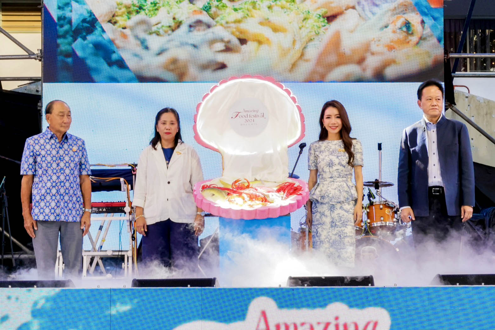 ประจวบคีรีขันธ์-“เพ็ญพิสุทธิ์” เปิดงาน “Amazing Food Festival 2024 @HUA HIN” ชูเสน่ห์อาหารไทย