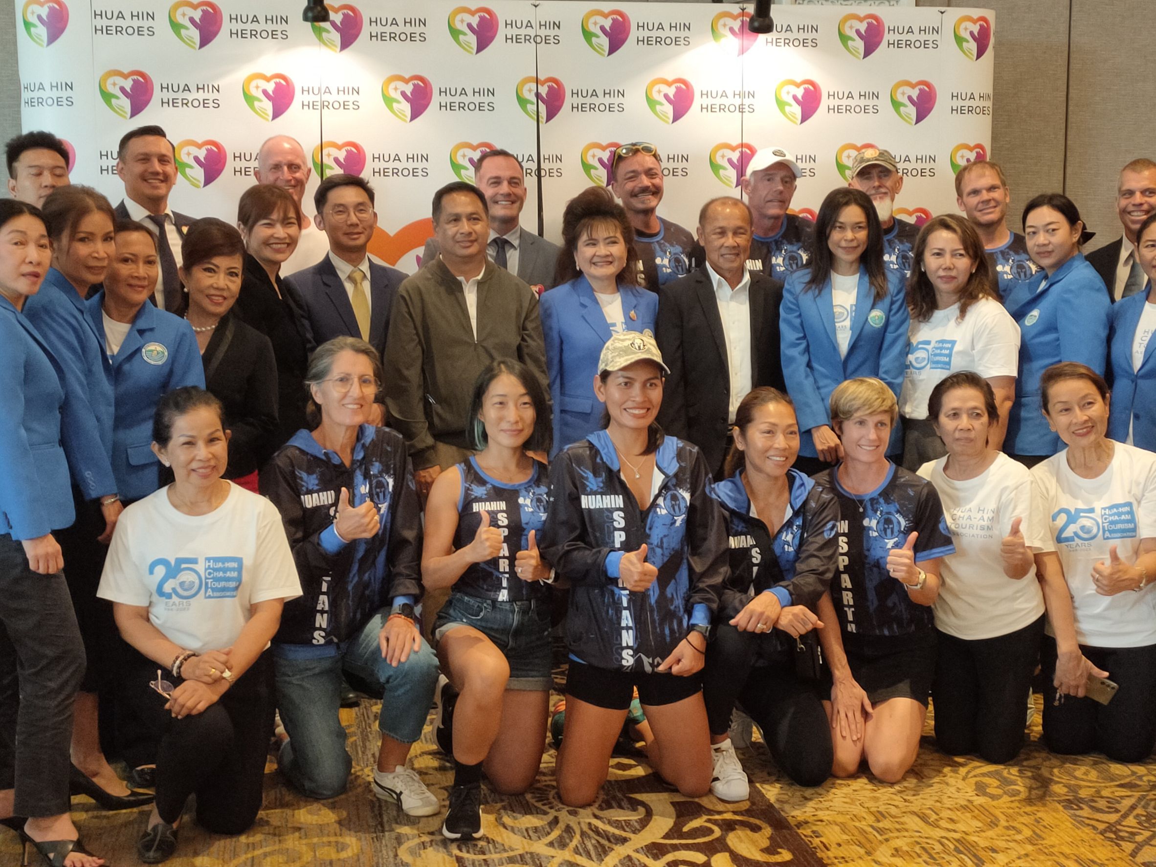 ประจวบคีรีขันธ์-แถลงข่าวการจัดงานวิ่ง”Hua Hin Heroes Running Festival 2025 (2568) ที่เมืองหัวหิน