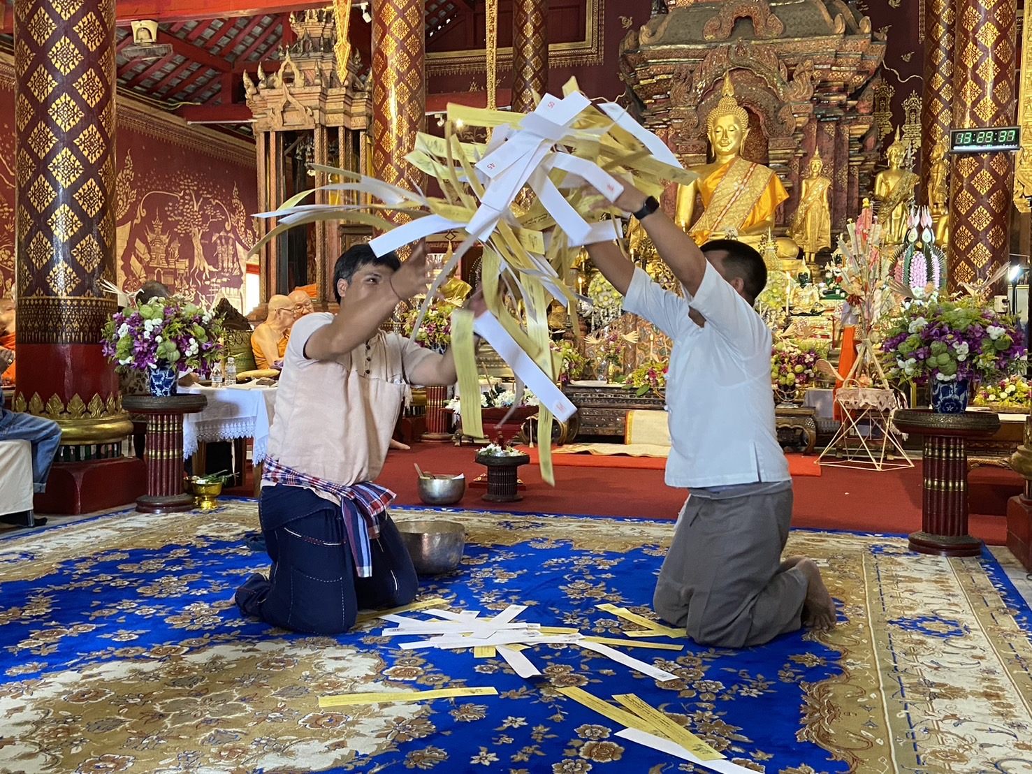 เชียงใหม่-วัดเชียงมั่น จัดงานประเพณีตานก๋วยสลาก รื้อฟื้นประเพณีอันเก่าแก่ของชาวล้านนาที่ห่างหายไปกว่า 20 ปี