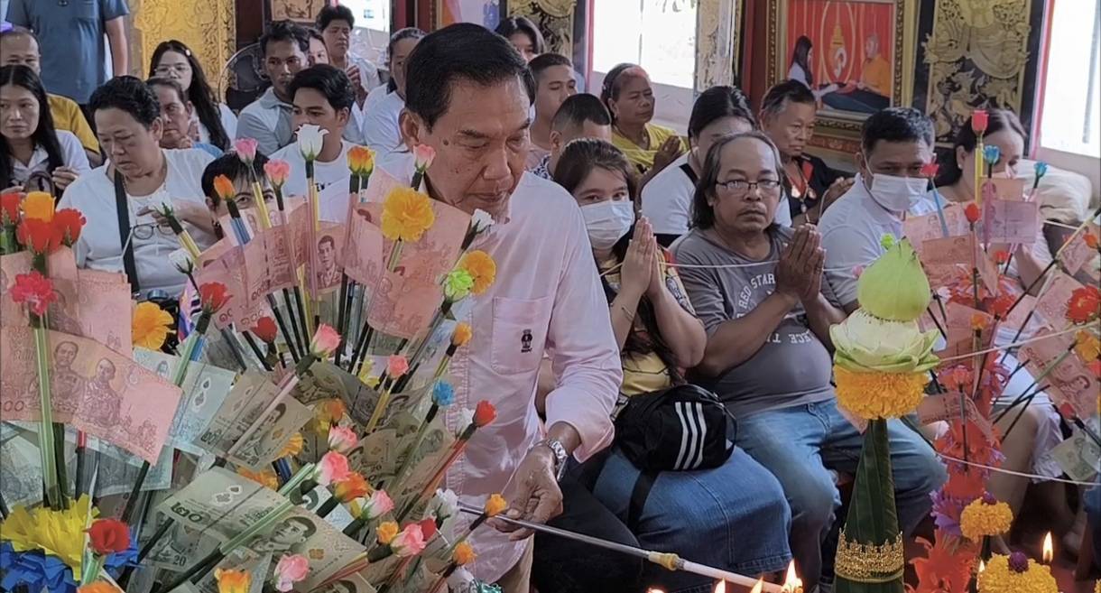 นครนายก-วัดธรรมปัญญา สวดพุทธาภิเษก องค์หลวงพ่อเสาร์ 5