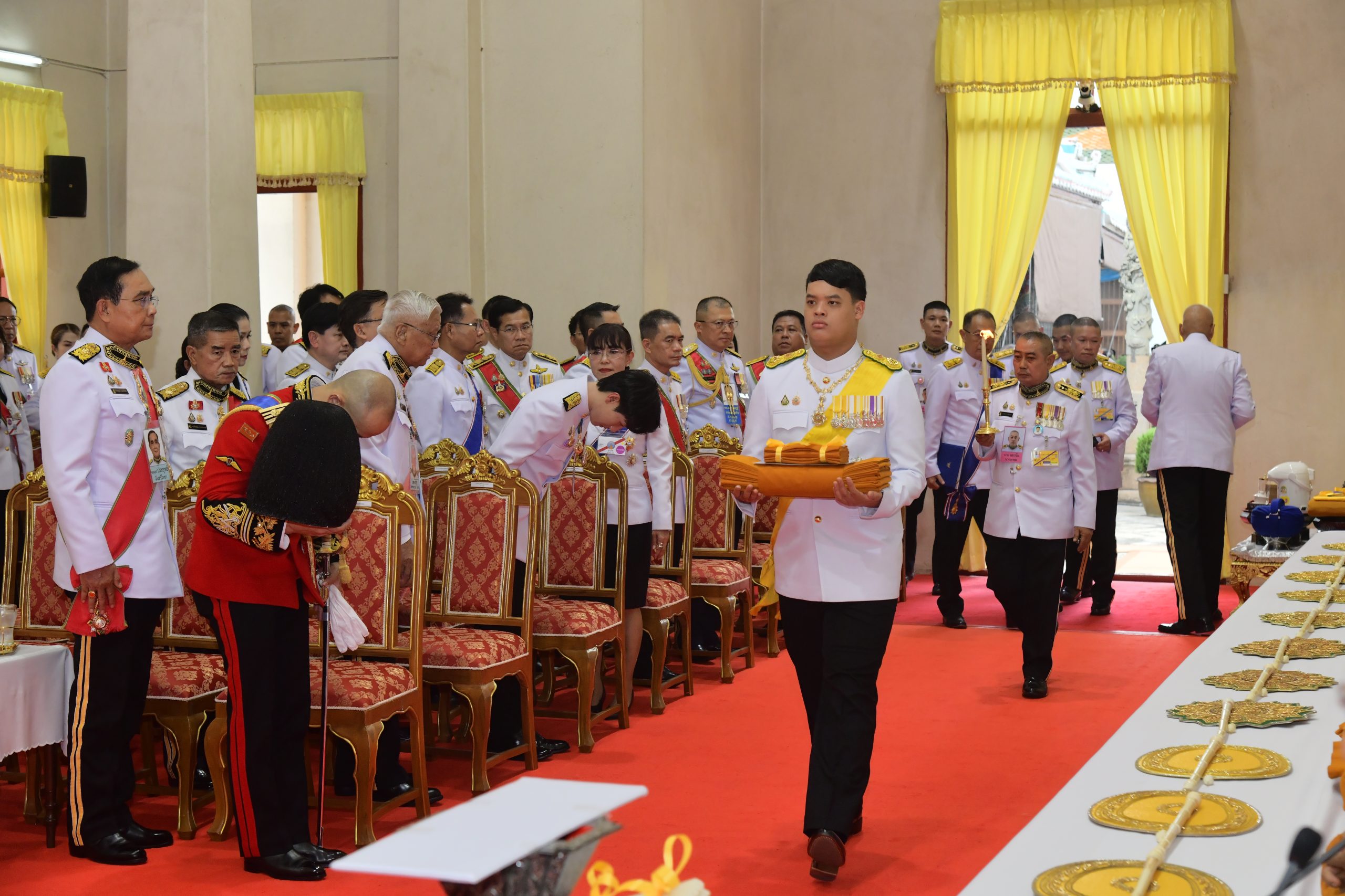 นครปฐม-เจ้าฟ้าทีปังกรรัศมีโชติฯถวายผ้าพระกฐิน ณ วัดพระปฐมเจดีย์