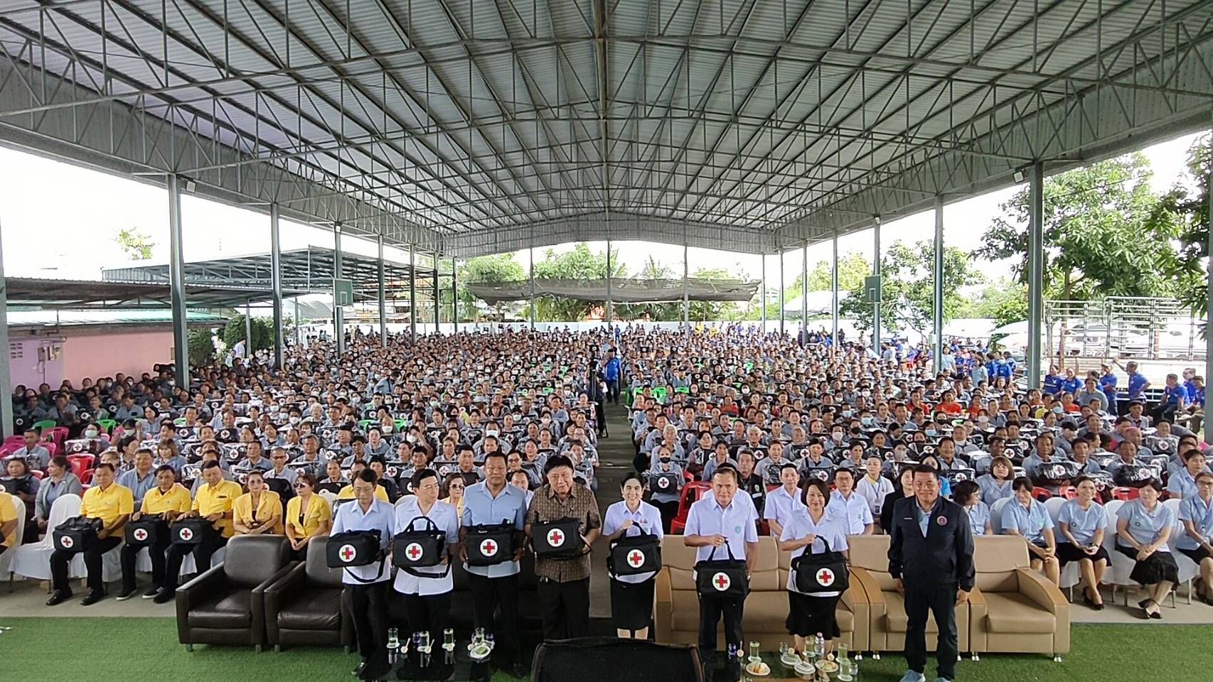 สุพรรณบุรี-เปิดโครงการขับเคลื่อนนโยบายคนไทยห่างไกลโรคไม่ติดต่อเรื้อรัง