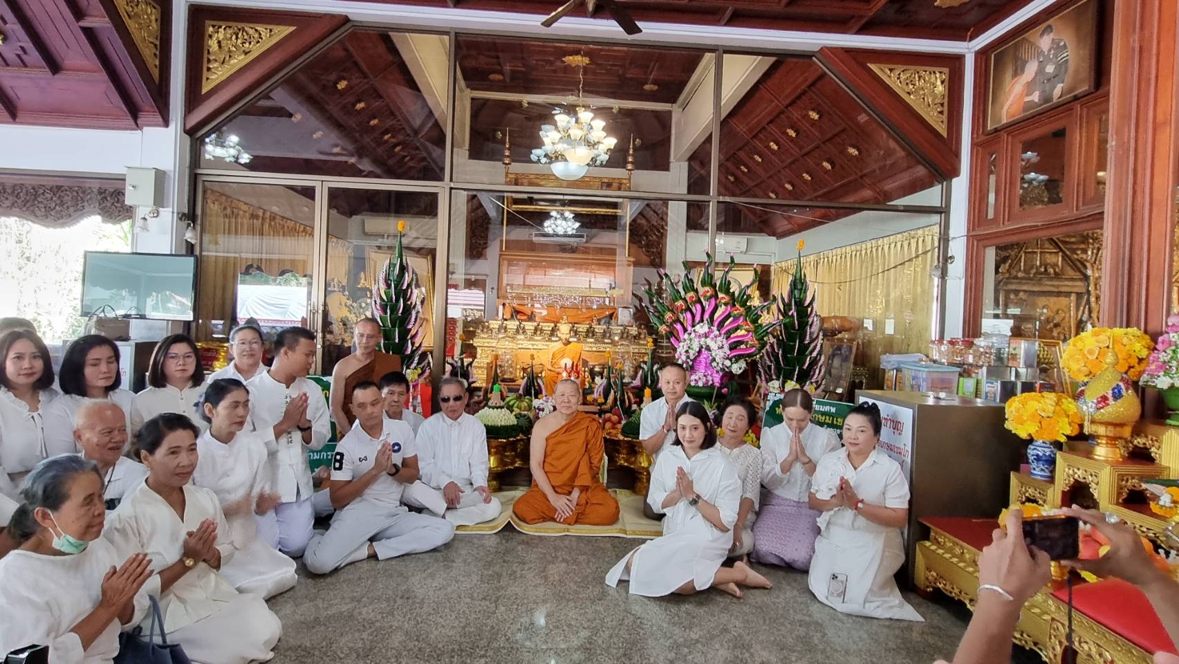 ลำปาง-แห่ร่วมงานบุญประเพณีประจำปี “ไหว้สาอริยสงฆ์เจ้า หลวงพ่อเกษม เขมโก” ครบรอบ 112 ปี