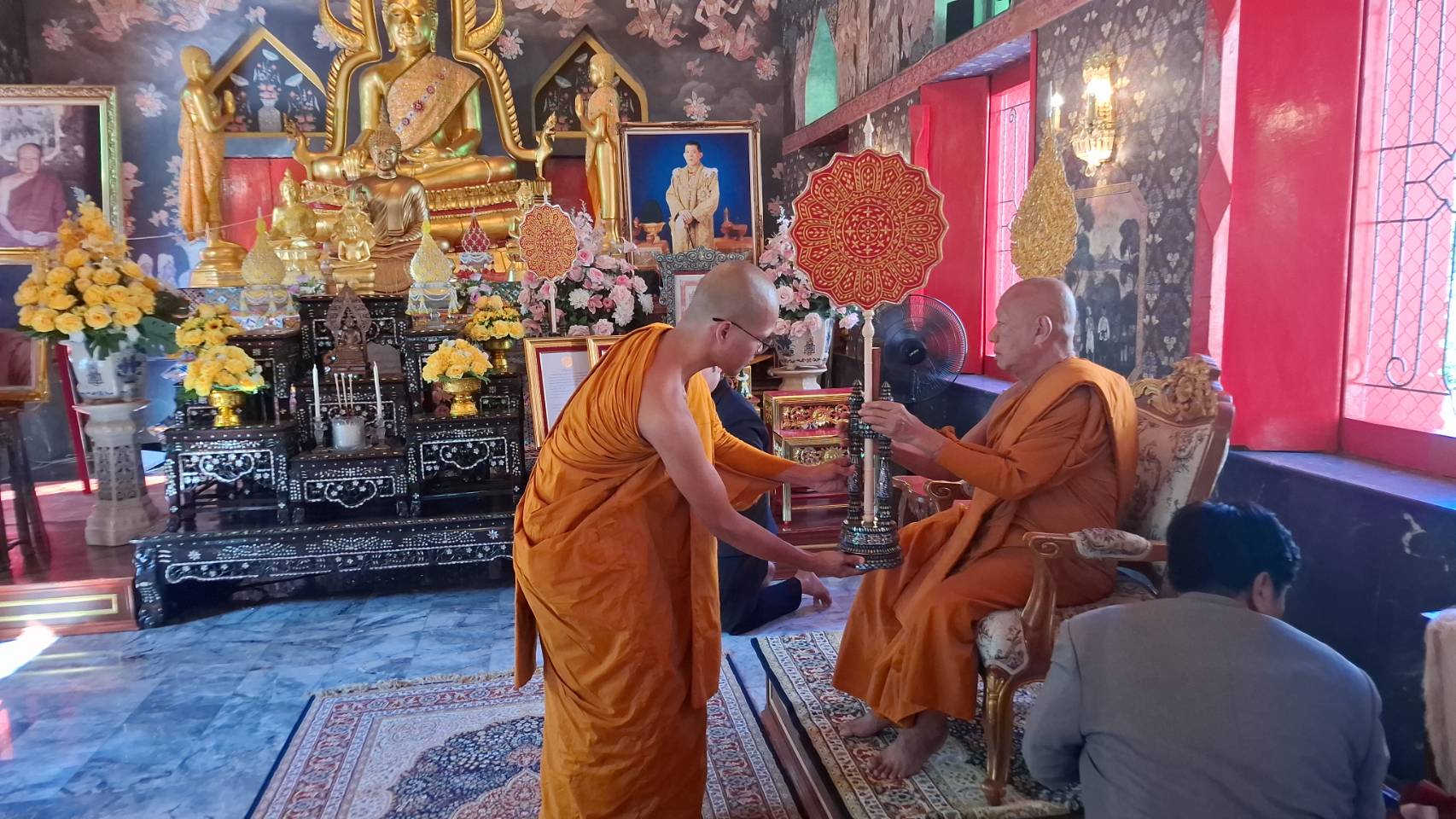 สิงห์บุรี-วัดโพธิ์ศรี ทำบุญอายุวัฒนมงคล ครบรอบ 75 ปี “พระธรรมวชิราภิรัต”