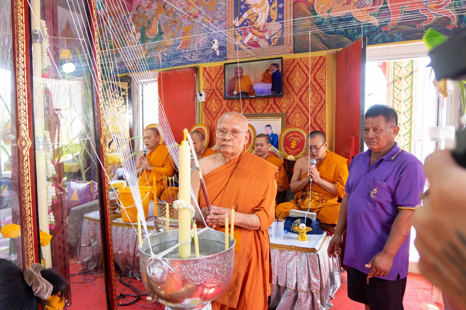 นครนายก-วัดธรรมปัญญา สวดมหาพุทธาภิเษก องค์หลวงพ่อเสาร์ 5