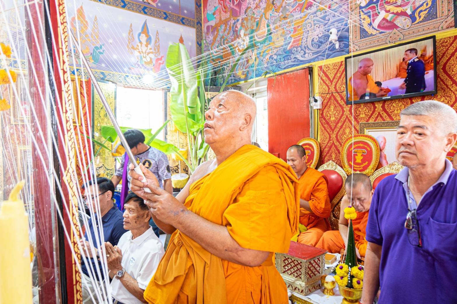 นครนายก-วัดธรรมปัญญา สวดมหาพุทธาภิเษก องค์หลวงพ่อเสาร์ 5