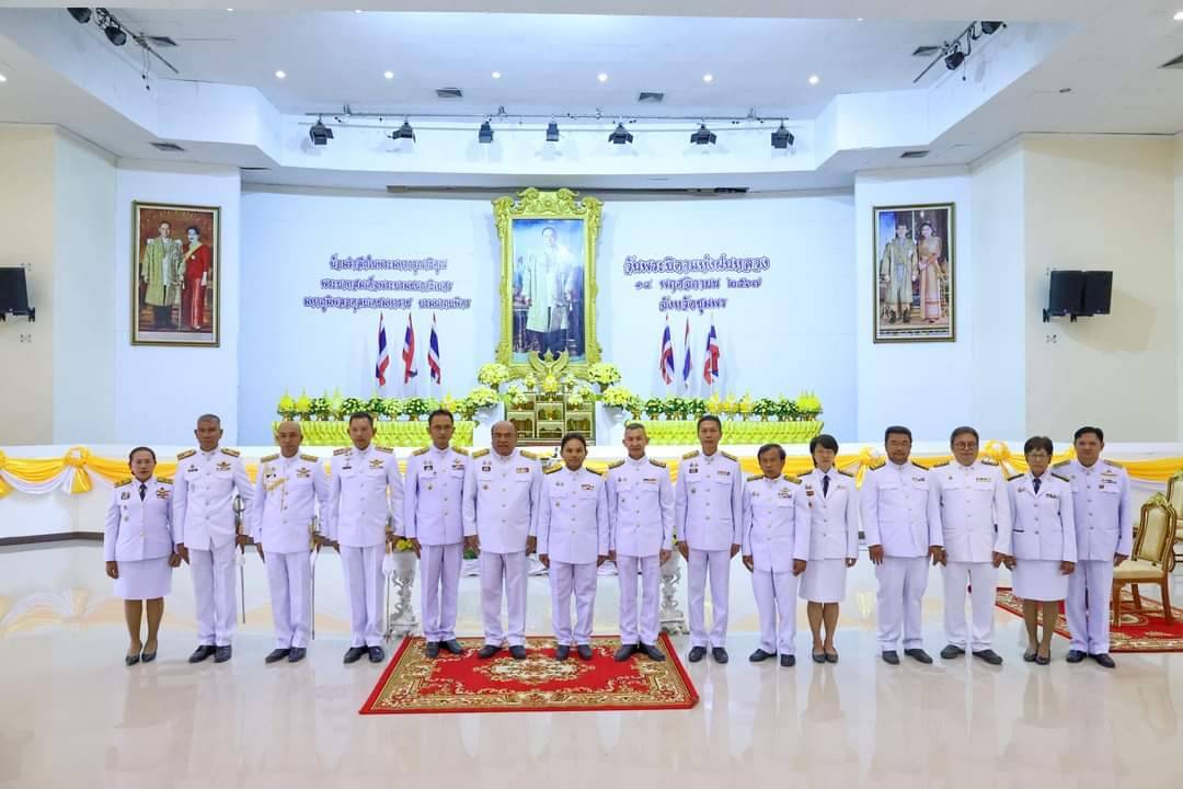 ชุมพร-จัดพิธีถวายราชสักการะเนื่องในวันพระบิดาแห่งฝนหลวง