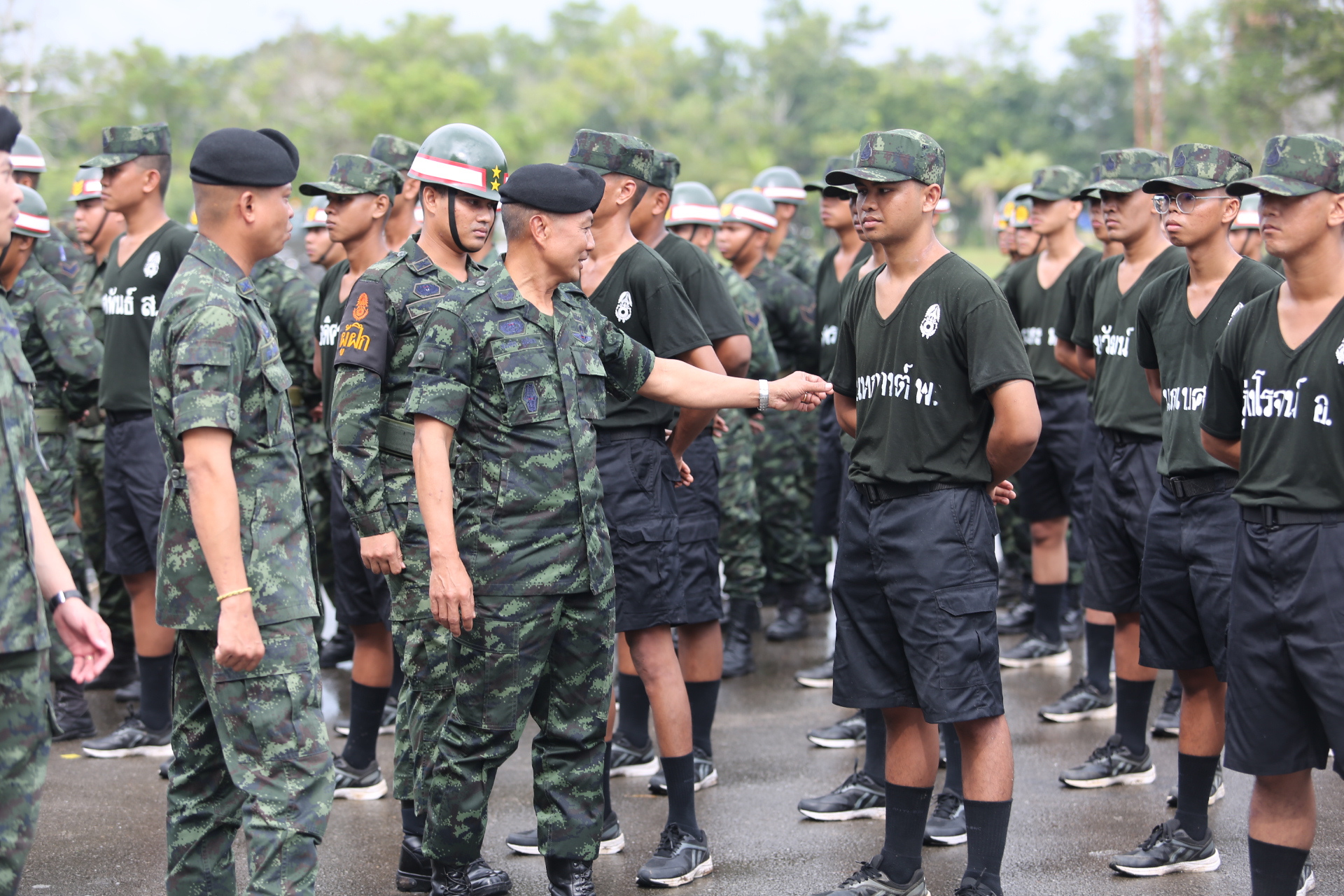 ชุมพร-มทบ.44 ต้อนรับและเปิดฝึกทหารใหม่ รุ่นปี 2567 ผลัดที่ 2