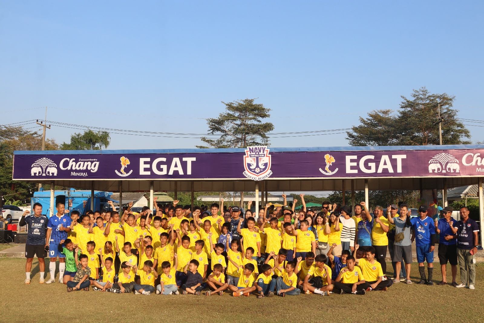 ชลบุรี-เปิดกิจกรรม Sport Day Mini Camp ภายใต้แนวคิด “สวัสดีปีใหม่ครอบครัว Navy FC Academy”