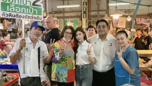 ประจวบคีรีขันธ์-หน.กลุ่มมหานครหัวหิน นำลูกทีมลุยหาเสียง