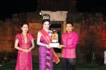 ร้อยเอ็ด-นางสาวอภิญญา นันทิพย์ น้องเบนซ์ จากตำบลบึงนคร คว้ามงกุฎและสายสะพายธิดาปรางค์กู่ ในงาน “ประเพณีบุญสรงกู่”