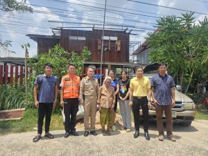 ร้อยเอ็ด-บูรณาการหน่วยงานเร่งให้ความช่วยเหลือบ้านเรือนได้รับความเสียหาย จากเหตุวาตภัย